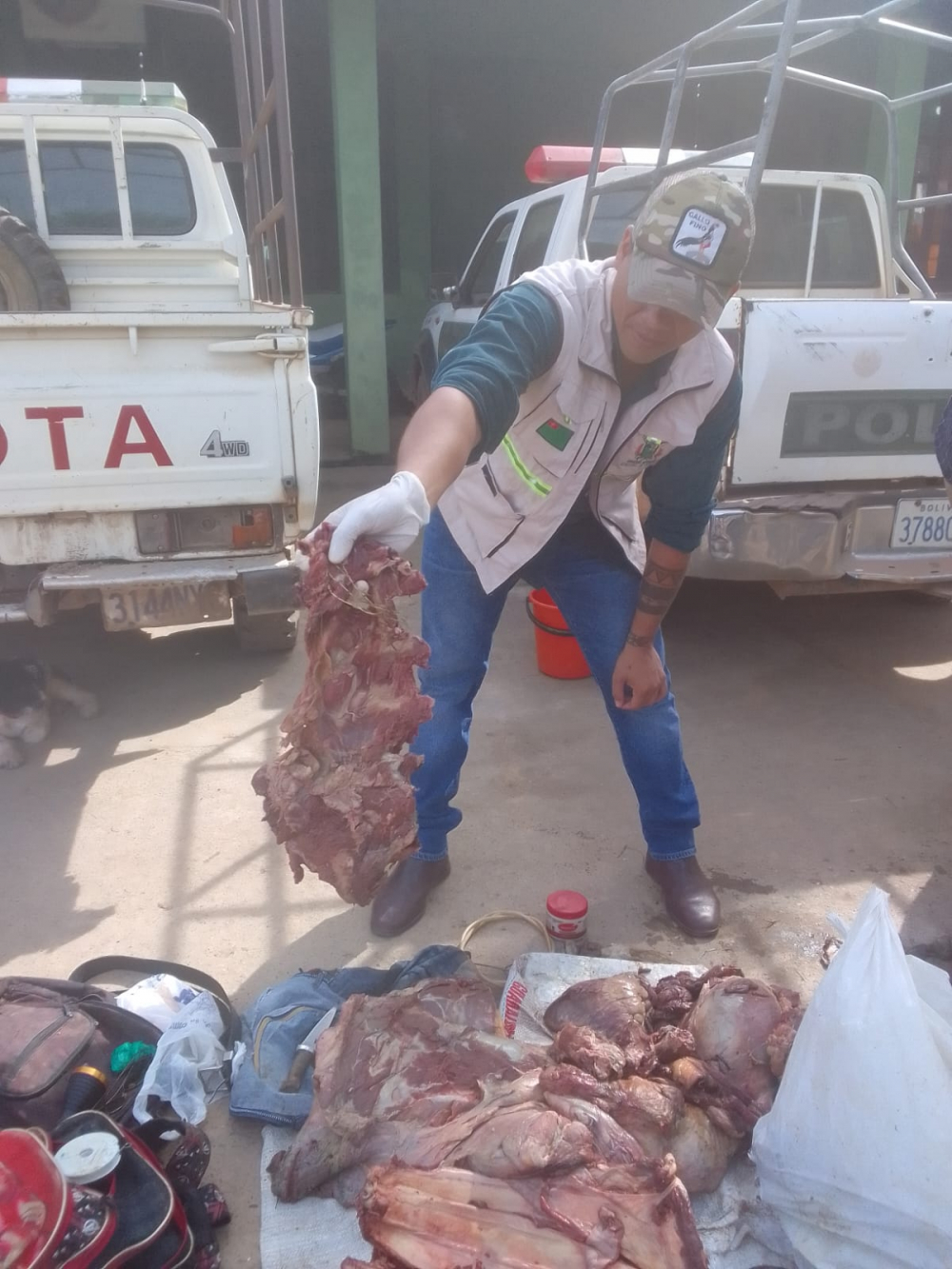 Siete aprehendidos por el delito de abigeato en cercanías de San Pedro Nuevo