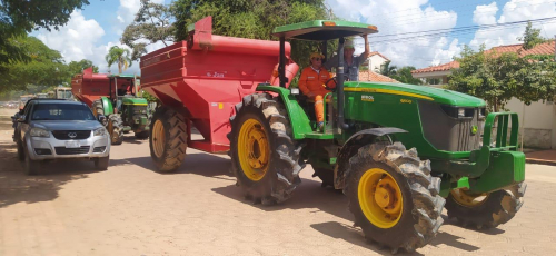 Cosecha en riesgo: Tractorazo en Trinidad rechaza disminución en cupos de diésel