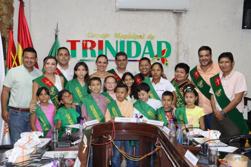 Voces infantiles resuenan en el hemiciclo:  Niños lideran sesión legislativa en Trinidad