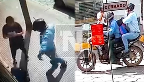 Delincuentes en moto asaltan a una mujer y le arrebatan un bolsón con Bs 1 millón