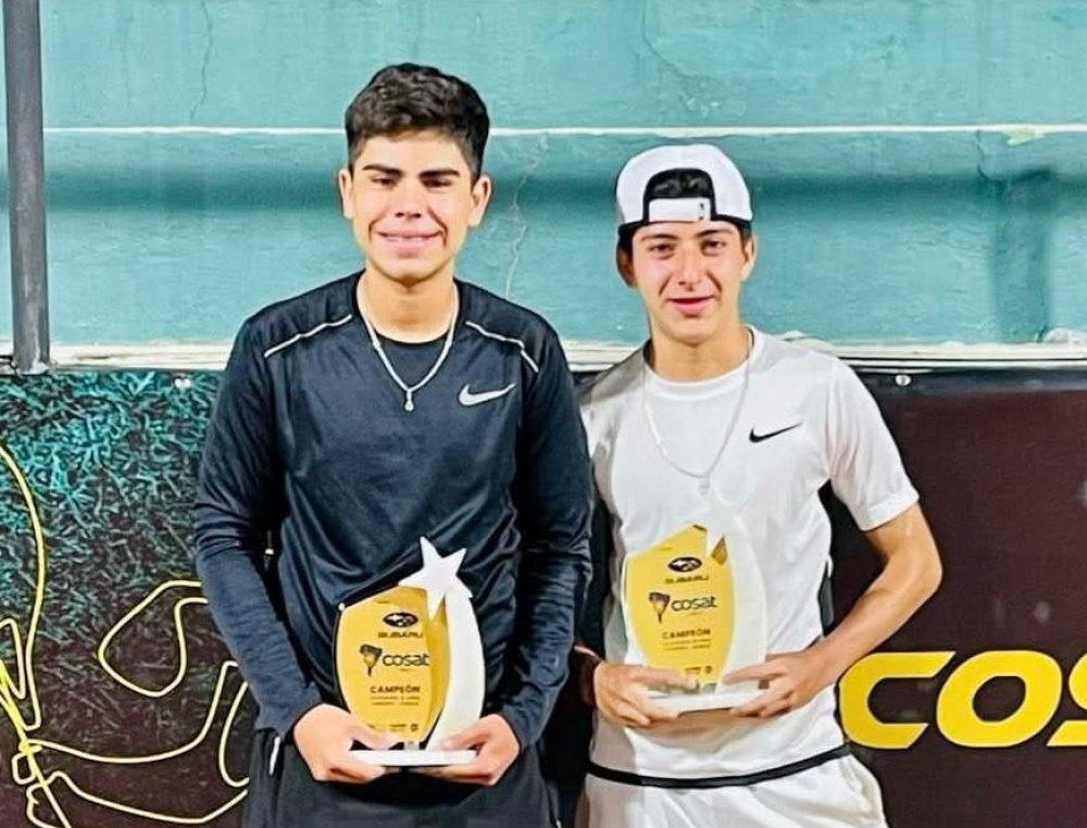 Omar Vargas y Sofía Calvo conquistan títulos en dobles en torneos G4 y J30