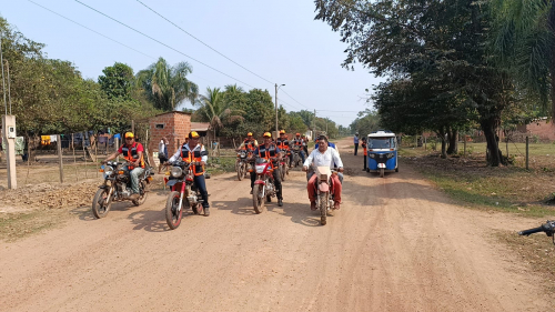 Surge con nuevos bríos la Asociación de  Mototaxis Los Tucanes en Santa Rosa del Yacuma