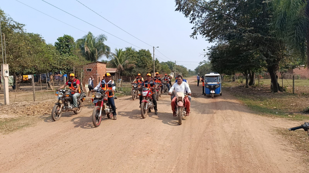 Surge con nuevos bríos la Asociación de  Mototaxis Los Tucanes en Santa Rosa del Yacuma