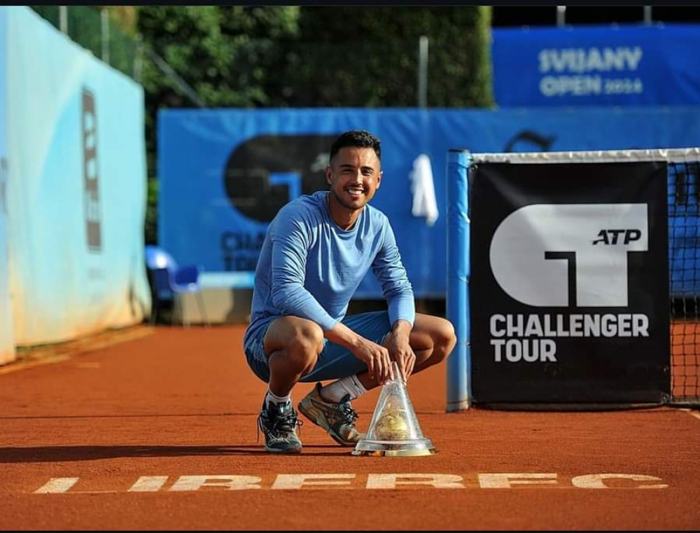 Hugo Dellien conquista su segundo título del año en el Svijany Open de Chequia