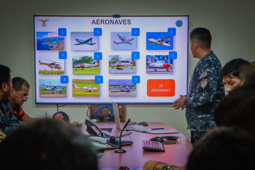 Seguridad de primer nivel: Preparativos  para el desfile aéreo en Trinidad