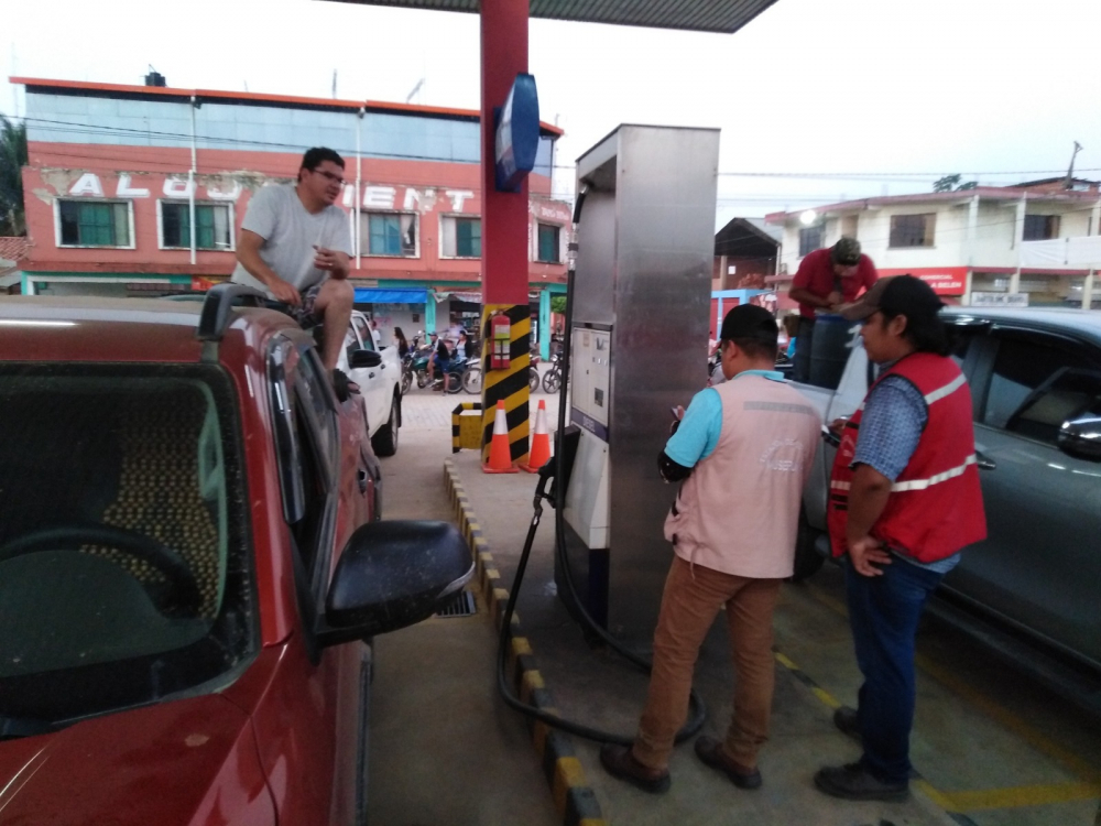 Llega combustible  a San Ignacio, se  convierte en alivio para  dueños de vehículos