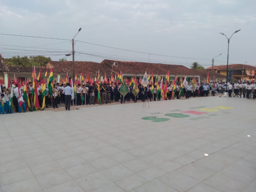 San Ignacio rinde homenaje a Bolivia en  nuevo espacio cultural