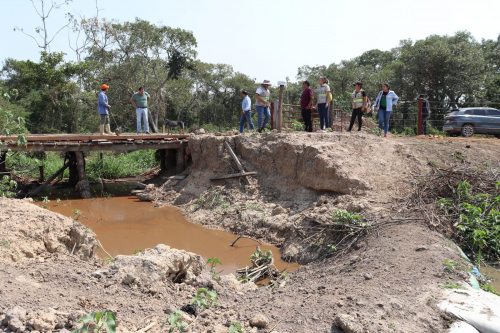 Preocupante descenso  en el nivel de agua de  la Laguna Suárez:  Autoridades  inician inspección