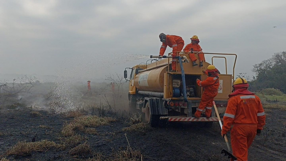 Intervenciones  diarias por incendios  desatan preocupación  en autoridades