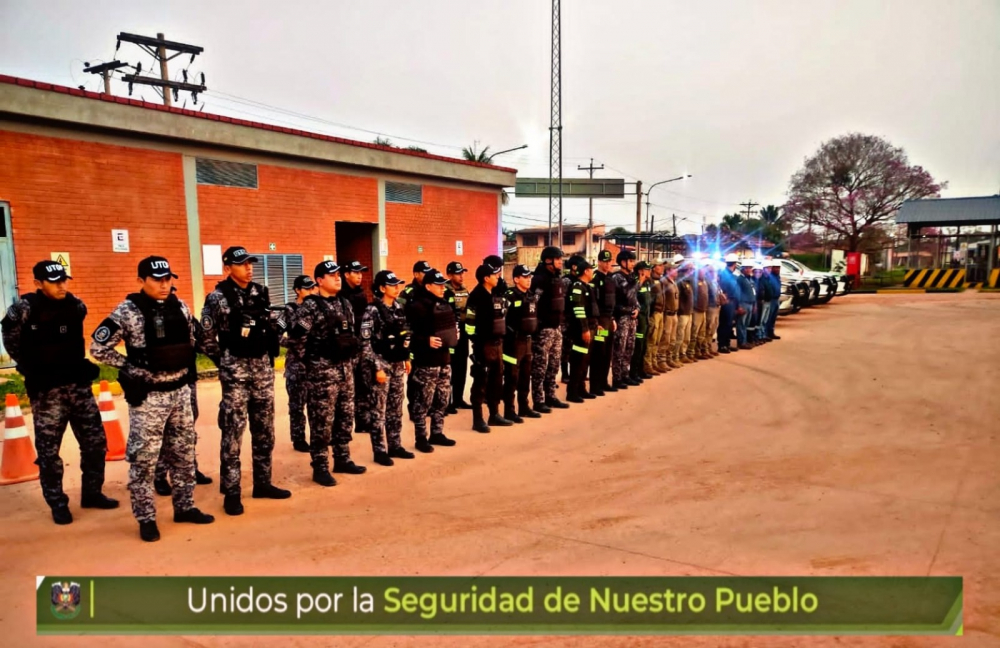 Ejecución de operativos policiales de escolta  y resguardo en estaciones de servicio