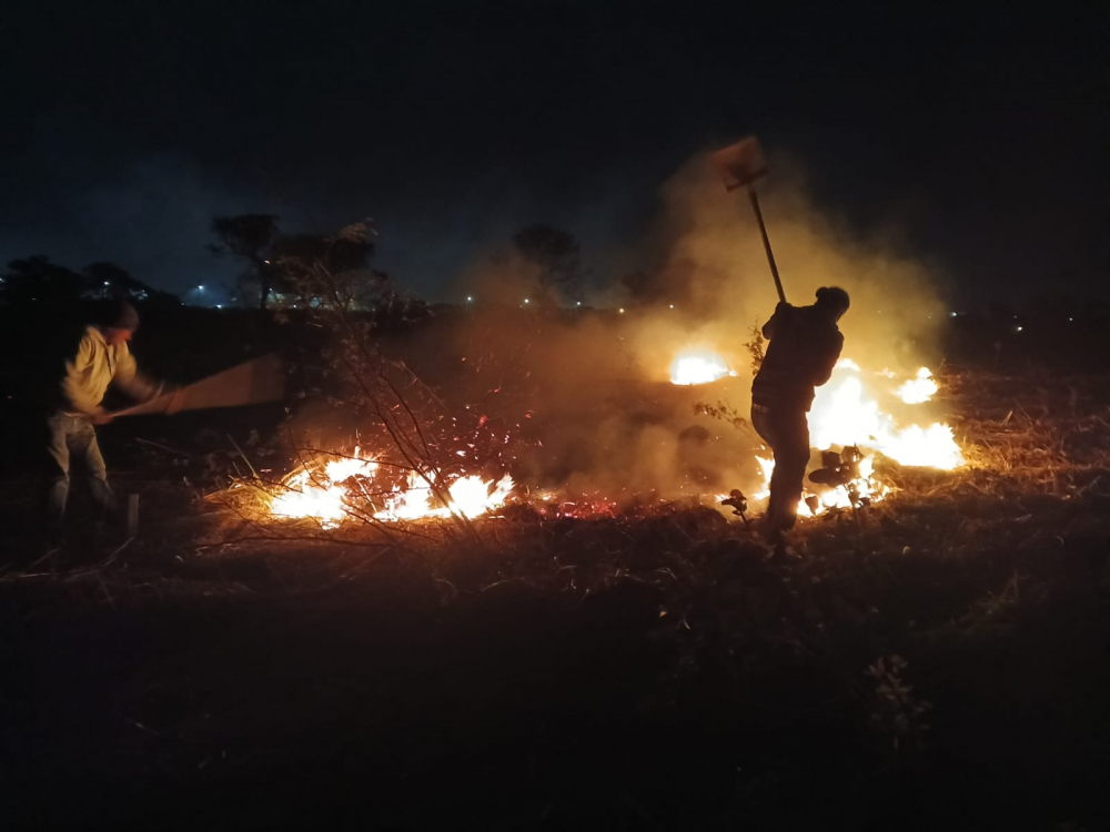 Dos municipios en  desastre por sequía e  incendios en el Beni