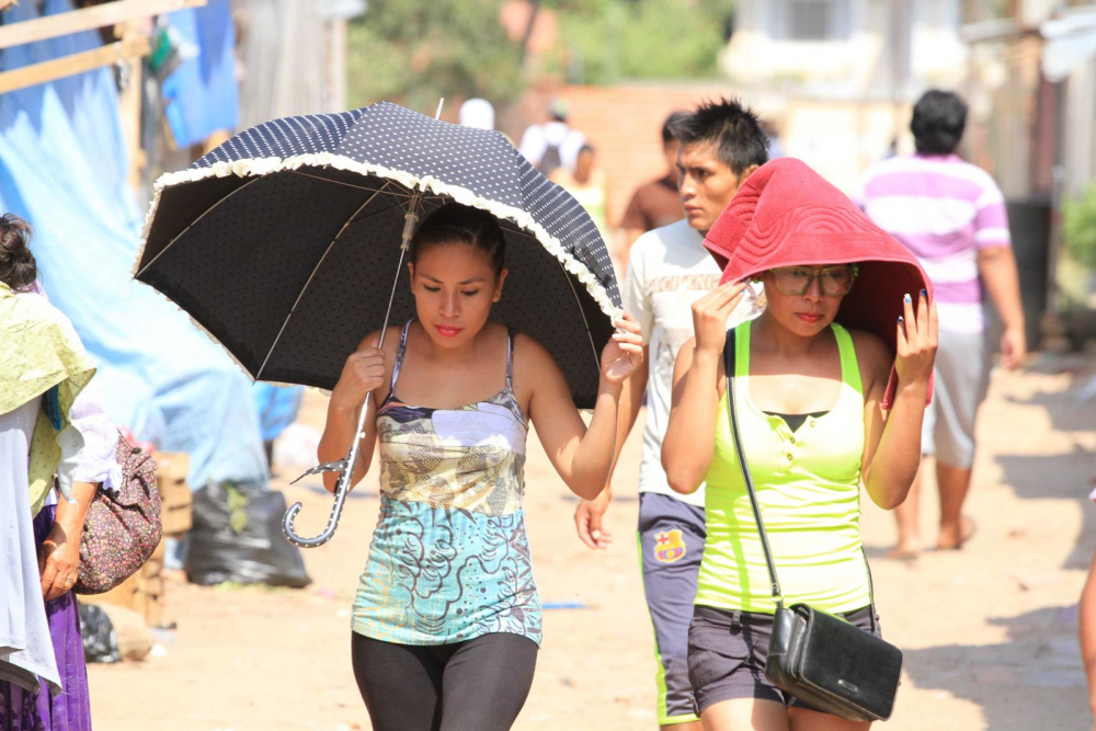 Suben las temperaturas, el  Senamhi emite alerta por  hasta 41 grados de calor