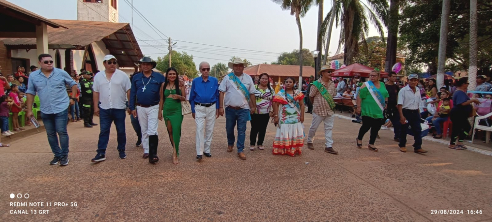 Santa Rosa derrocha alegría y folklore  en sus 117 años de fiesta patronal