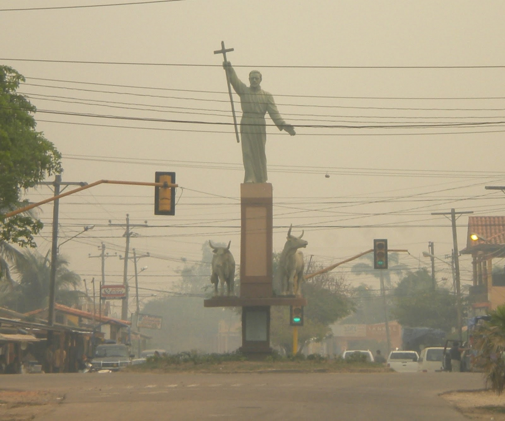 Frente frío anunciado  para el Beni: Esperan  lluvias que alivien  incendios y sequía