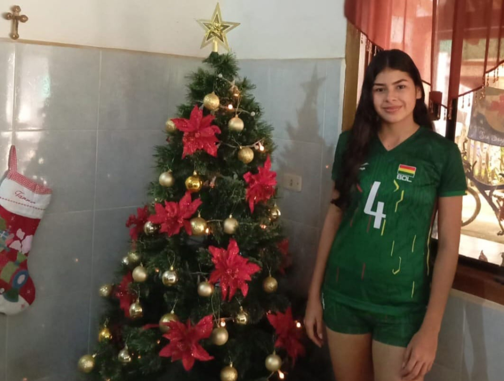 Samantha García Fuentes comparte un mensaje de paz y amor en Navidad