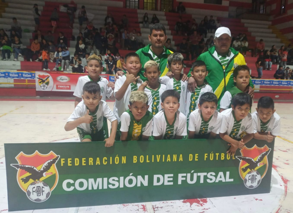 Beni enfrenta a Santa Cruz por el título nacional de Futsal FIFA Sub-8