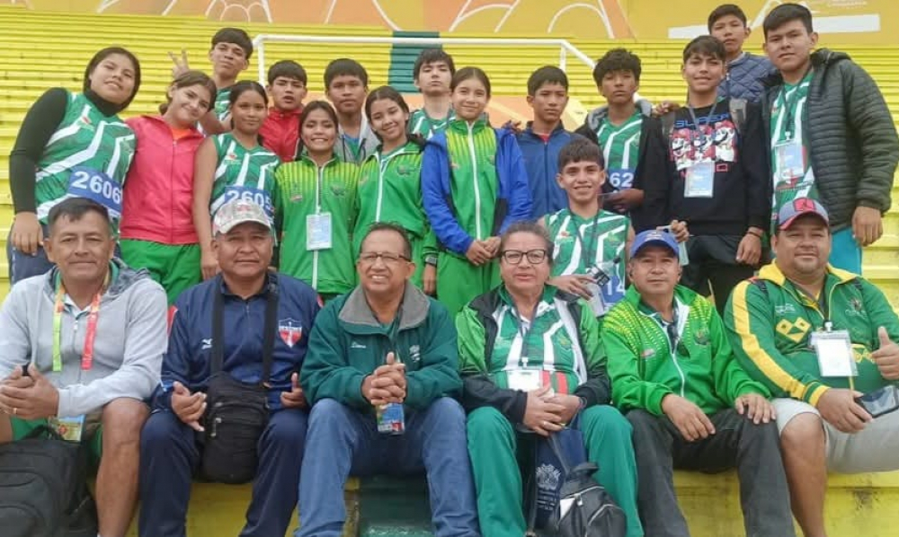 Atletismo beniano se luce con seis medallas en los Juegos Nacionales Sucre