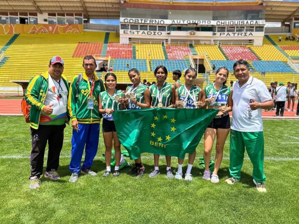 Beni pide una pista atlética oficial tras su éxito en los Juegos Estudiantiles