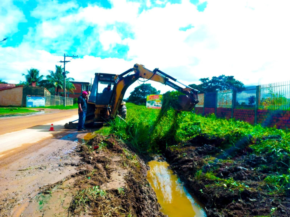 Prevención  Gestión de Riesgo ejecuta trabajos para evitar inundaciones y anegamientos