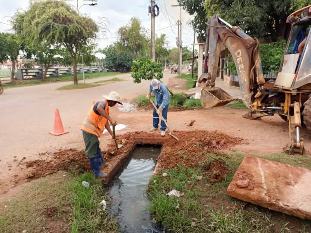 En varias zonas de Trinidad, municipio intensifica los trabajos de limpieza y canalización