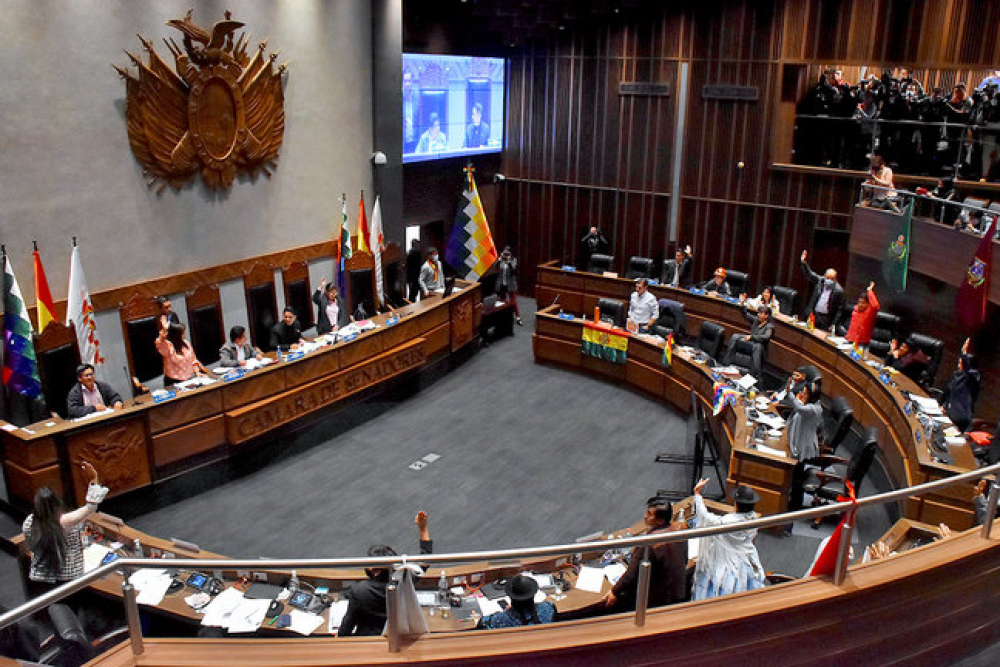 SENADORES DENUNCIAN APADRINAMIENTO DE MAGISTRADO CON VOCAL DEL BENI