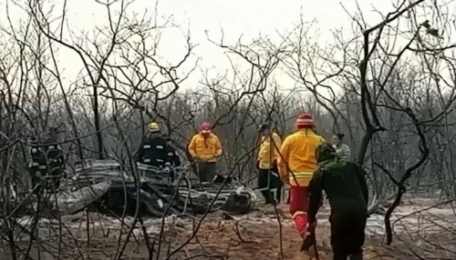 Hallan personas calcinadas  en un vehículo en Roboré;  se investiga si murieron  por incendios