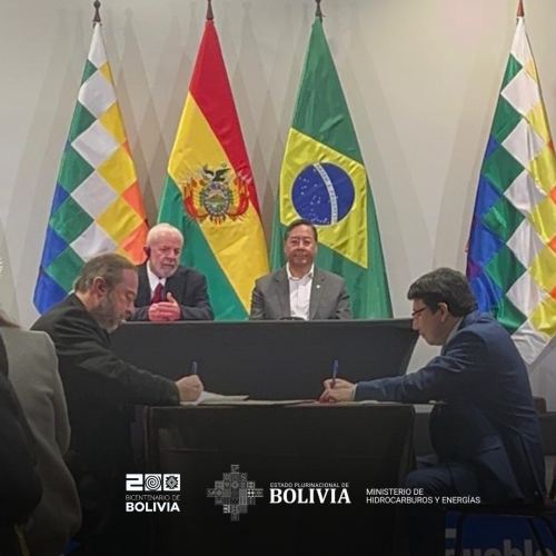 Bolivia y Brasil fortalecen  alianza energética para  impulsar el sector petrolero