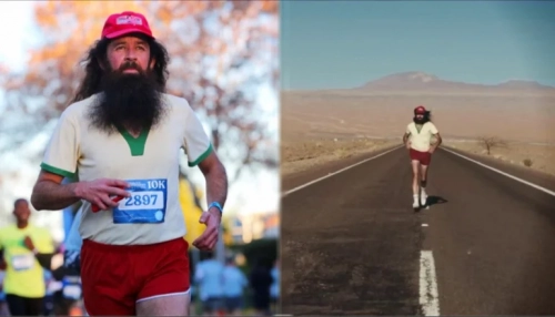 ¡820 días corriendo! La increíble historia de Antonio Marshall, el ‘Forrest Gump chileno’