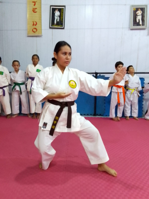 Vanesa Vaca Mercado, talento del karate que apunta al Panamericano