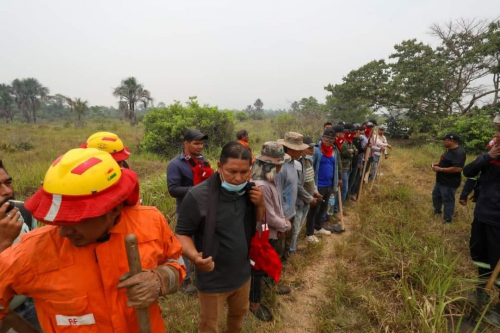 Incendios causan conjuntivitis,  deshidratación y afecciones  en las vías respiratorias