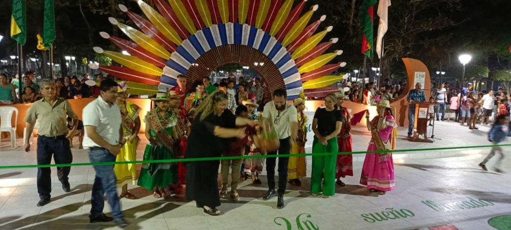 San Ignacio marca  historia con  impresionante  estructura cultural  para su fiesta patronal