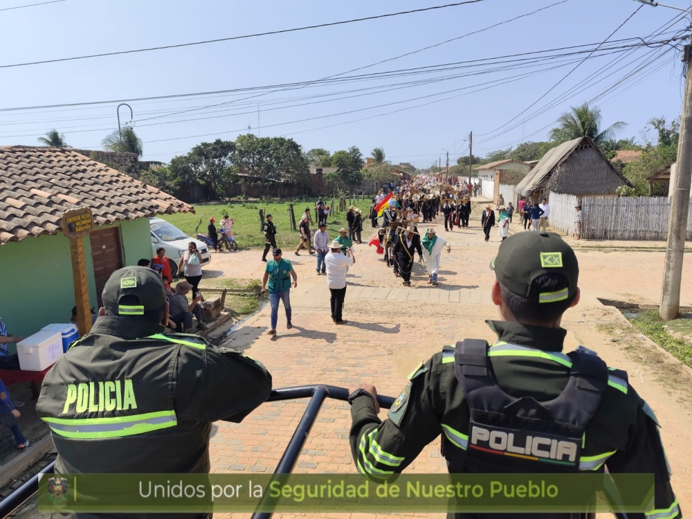 Policía asegura un  ambiente seguro  durante la Ichapekene Piesta Inasianuana