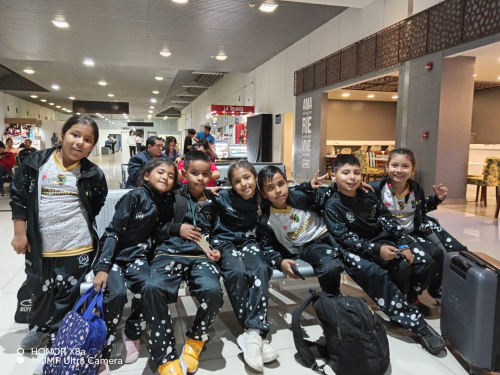 Academia Mamba presente en el festival de mini básquet en Tarija