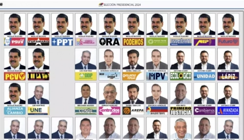 ¿Por qué Maduro aparece 13 veces en la boleta de la elección presidencial de Venezuela?