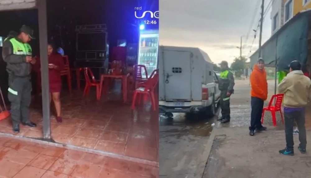 Policía frustró atraco a una rockola y dos personas fueron aprehendidas