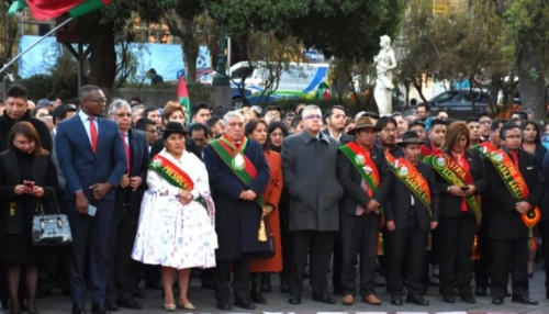 Inician los actos protocolares por la gesta libertaria en La Paz