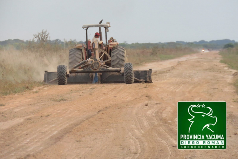 Tras  mantenimiento  vías de Yacuma se encuentran expeditas