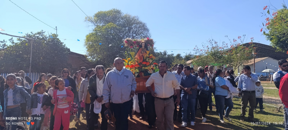 Comunidad El Triunfo celebró  105 años de fundación en Santa Rosa