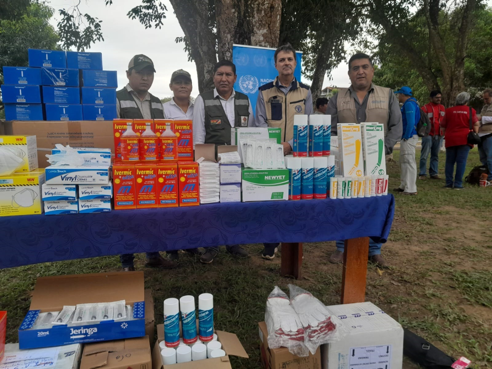 Senasag Beni recibe insumos veterinarios