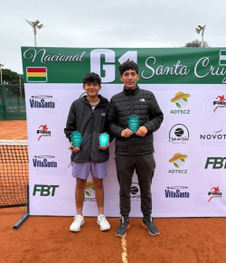 Alejandro y Santiago Gómez, campeones en el nacional G-1 en Santa Cruz