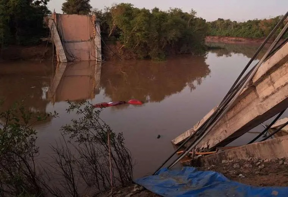 Ingeniero Civil analiza causas del  colapso del puente Rapulo en Santa Ana