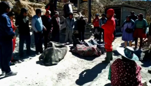 ¡Se quedaron dormidos! Tres mineros mueren al realizar una k’oa a la Pachamama en la mina de San Miguel