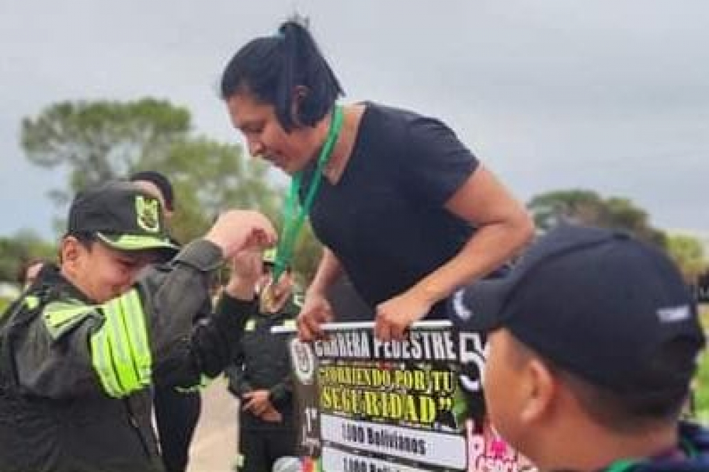 Carrera Pedestre 5k celebra 198 aniversario de la Policía Boliviana