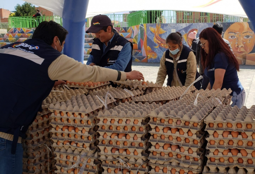 Ferias alimentarias a bajo costo  inician en el distrito de Villa Vecinal