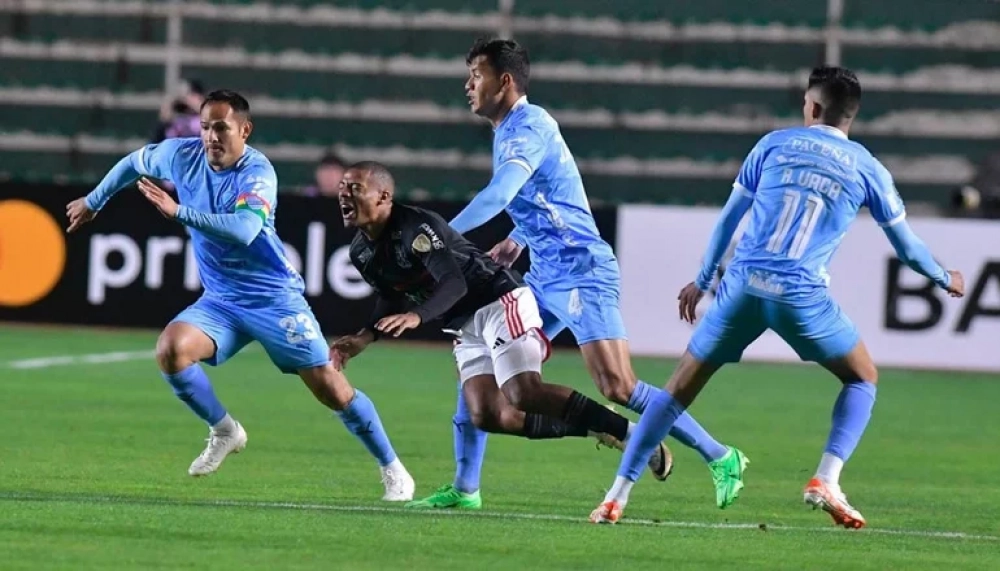 Bolívar enfrentará a Flamengo en los octavos de final de la Copa Libertadores