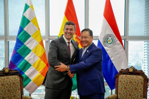 Presidentes de Bolivia y Paraguay sellan acuerdos bilaterales de cooperación e integración en La Paz