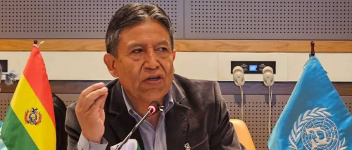 Choquehuanca le pide al TCP pronunciarse sobre la legalidad de las leyes aprobadas por la ALP
