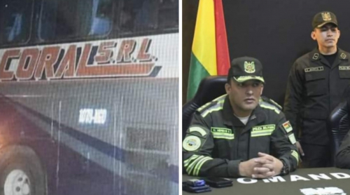 Encapuchados atacan a bus en la carretera Oruro – Cochabamba, provocando la muerte de una persona
