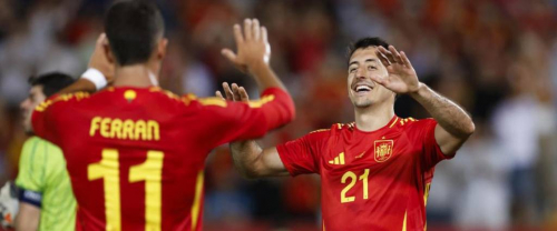 España se divierte con una goleada ante Andorra antes de la Eurocopa