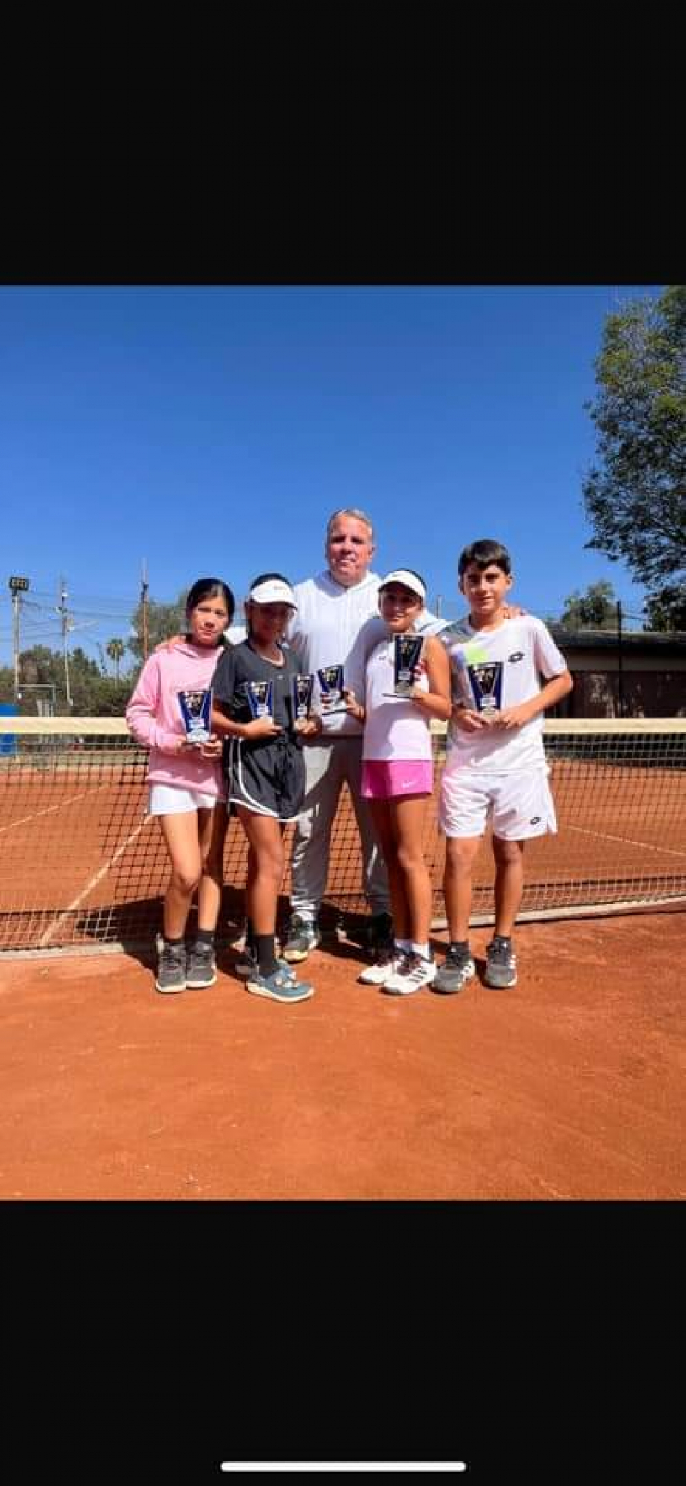 Dominio beniano en el torneo nacional de tenis Sub 12